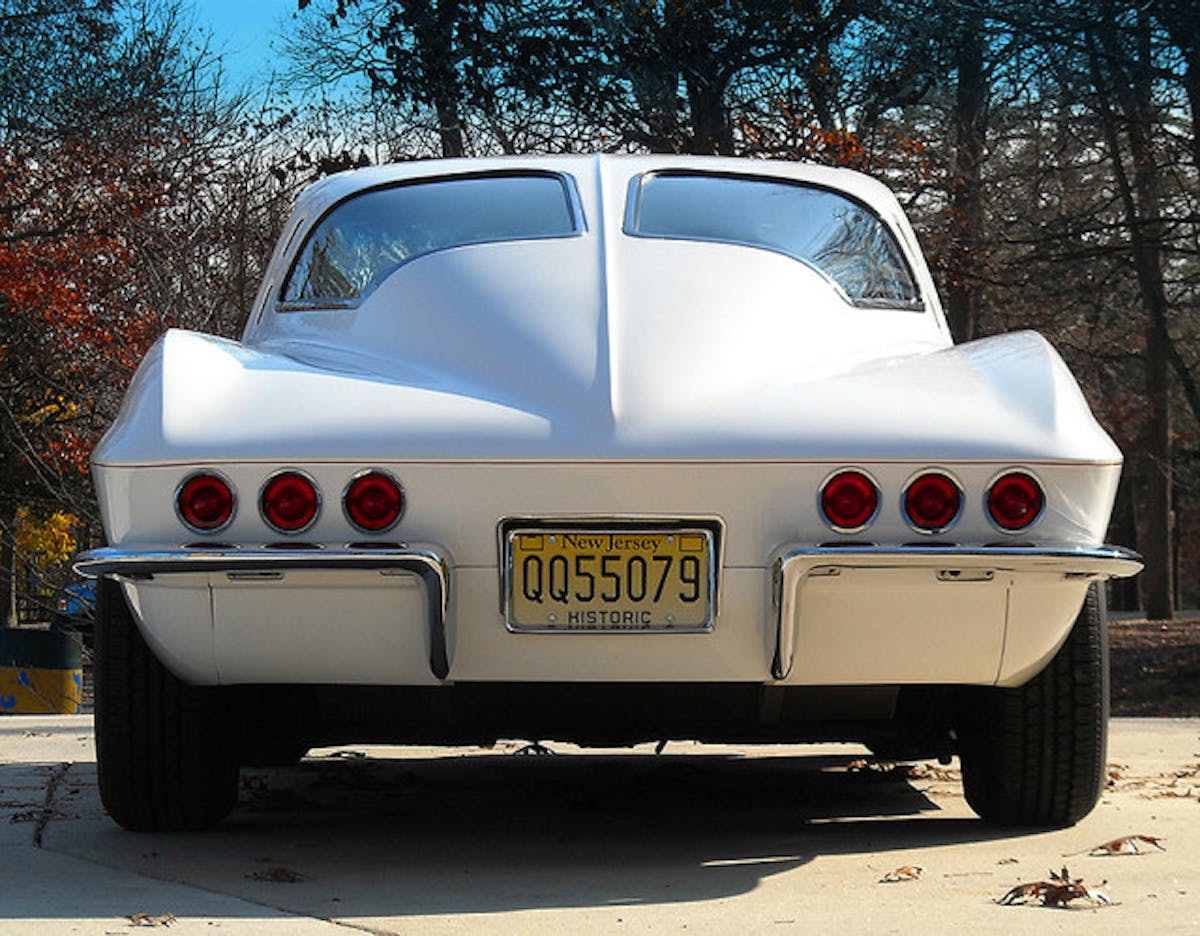 A ‘60s classic! The extra set of taillights to some it looked overly fussy. To Settrella and many others, the empty inboard space between the two sets of two taillights looked empty. Settrella is considering sequential turn signals because it’s ‘60s “COOL!”