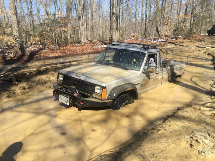 A shot of the Comanche mudding in 2015.