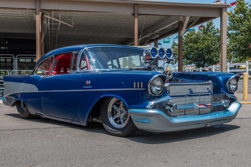 Pro Street Beast: Dennis Deveau's 1957 Chevy