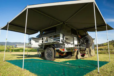 This off-road capable trailer is loaded with features and is completely customizable.