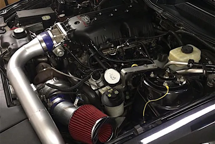 The original power-plant was a turbocharged version of the 3-valve engine found in the '05-'09 Mustang GT