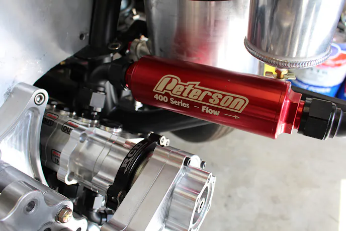 Filtering the oil on the pump to tank return is not required but provides peace of mind when it comes to keeping the oil supply clean