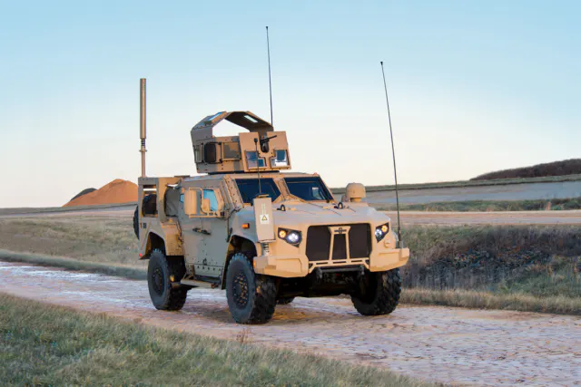 The Oshkosh JLTV will replace the Humvee in the US Military.