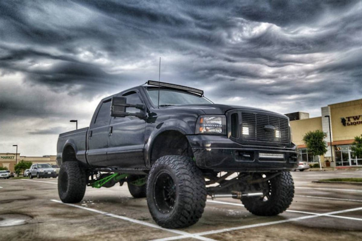 After seeing how much fun his diesel-loving friends were having, Brady Myers had to get his own: a 2004 Ford F-250.