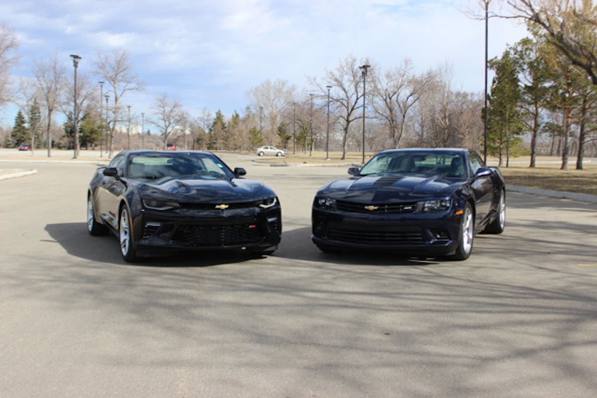 Both Camaros