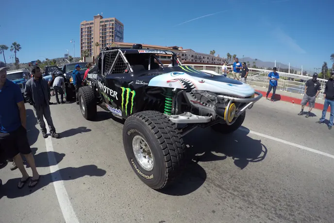 The Herbst Truggy is really showing what it can do at this year's NORRA 1000.