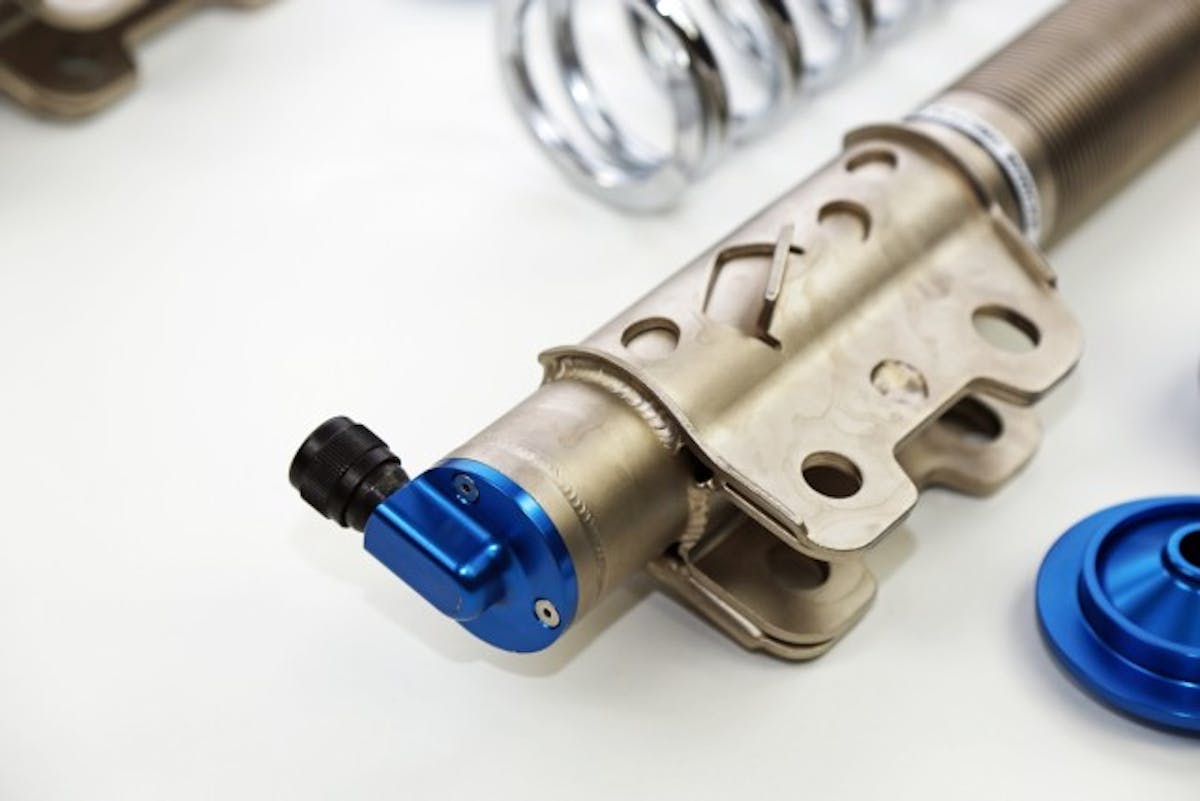 With a simple turning of the dial, your strut can go from a performance enhancer to a comfortable ride generator.