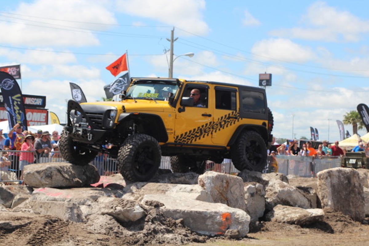 Not surprisingly, the event was dominated by JKs of every size, color, and description. From boulevard crusiers to daily drivers to hardcore wheelers, if you could think of a JK build, there was an example on hand.