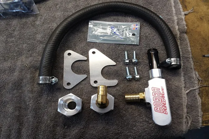 Jonathan is a big proponent of Cobra Engineering, and as such, fitted the engine with the company's head cooling mod, secondary chain tensioner, and oil cooler delete.