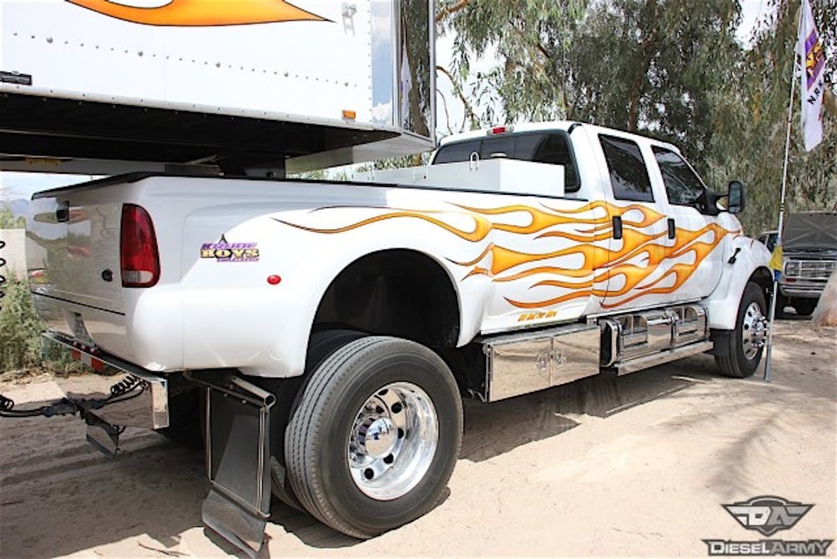 Owner Dirk Olsen was out at the Poker Run as part of the 