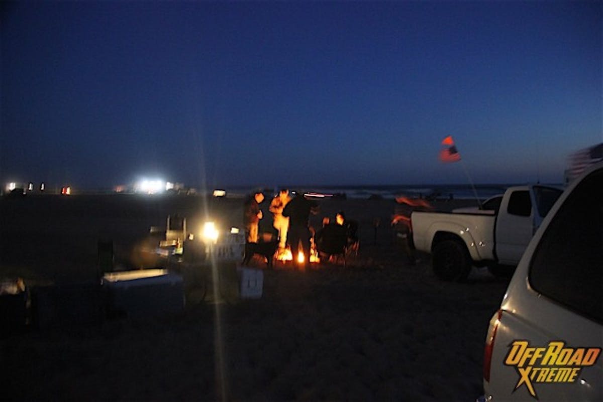 When night fell, the fire was lit, the lights came on, and the music and good times carried on well past midnight.