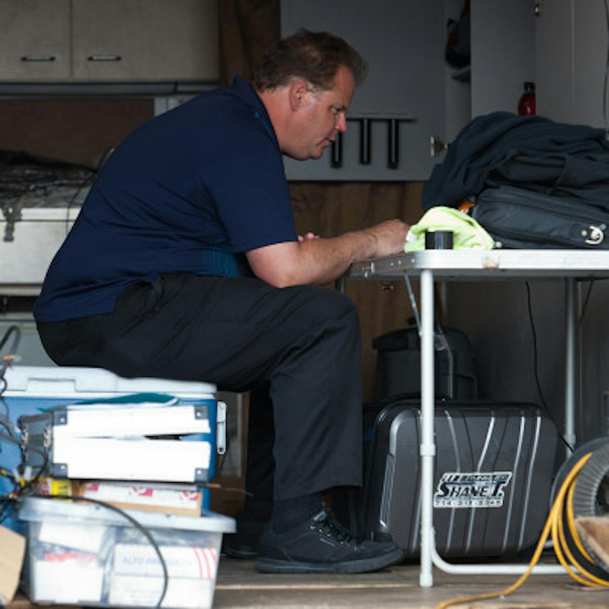 World renowned tuner Shane Tecklenburg, a central figure in Andy's Red Victor project over the years. Photo by Chris Warburton