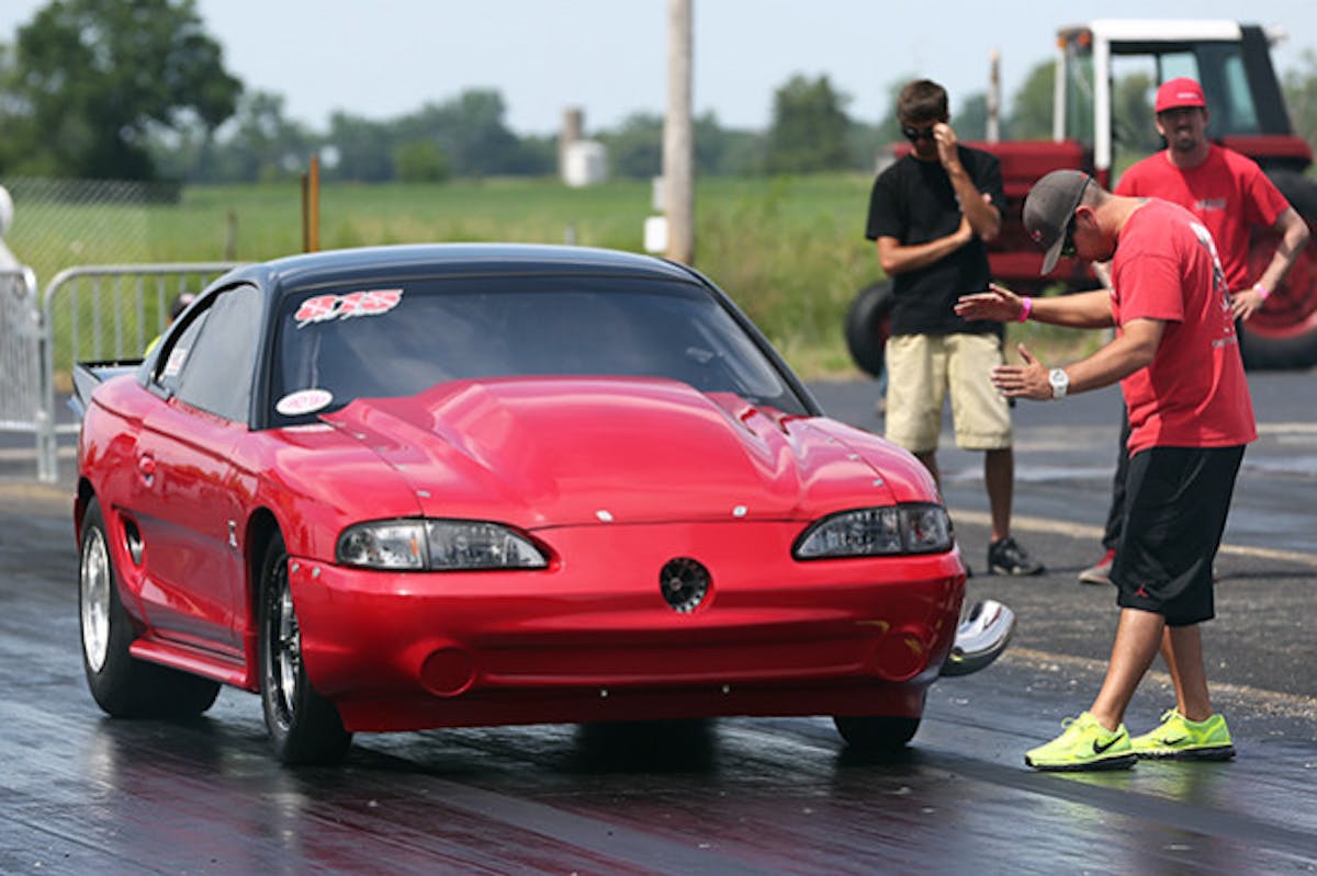 Kentucky native, John Pryor was plagued with transmission issues during testing on Friday. With the rains that came in on Saturday, he and his crew were able to thrash and get the car back together for the Sunday race day.