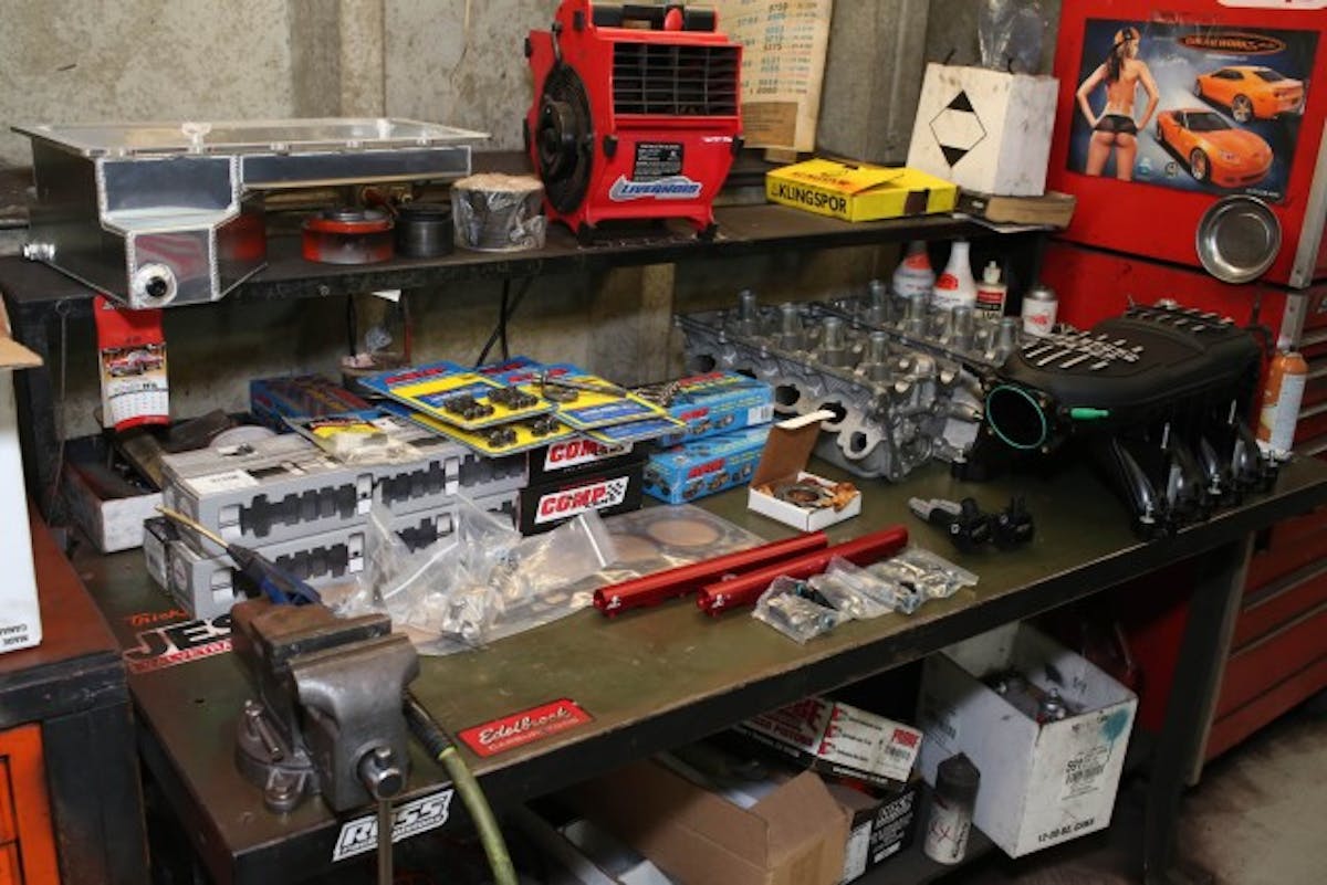 The added complexity of the Ford’s DOHC design equates to more parts to swap, and more parts equal increased costs. We had to be a bit more creative than we were with the LS3 build in order to make the Coyote project work within the confines of our shootout budget criteria.