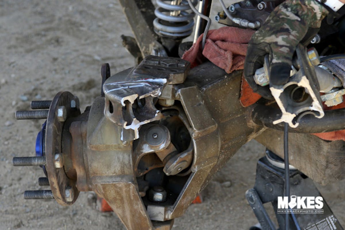 After only a few laps of practice on Friday, the pits were filled with broken cars.