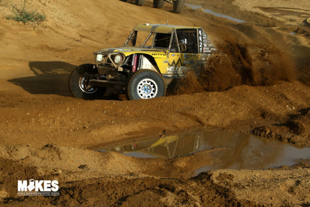Current King of the Hammers Erik Miller was the highest placing straight axle car in the field.
