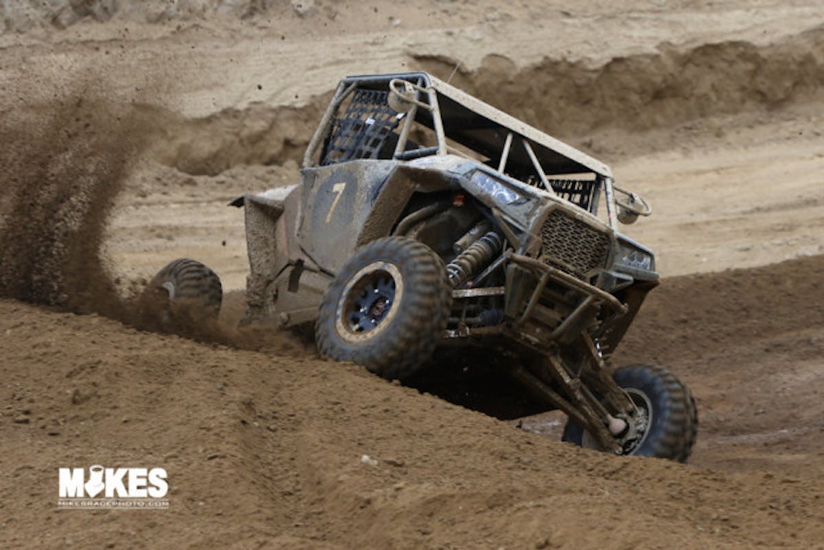 Shane Chiddix kicked off his race day with a win in the UTV final.