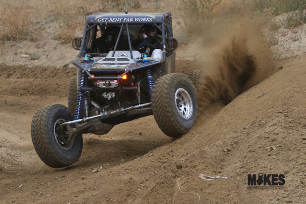 Phil Blurton stepped in for Rick Waterbury when Rick was sidelined with vertigo. He drove brilliantly picking up a win in his first Ultra4 race.