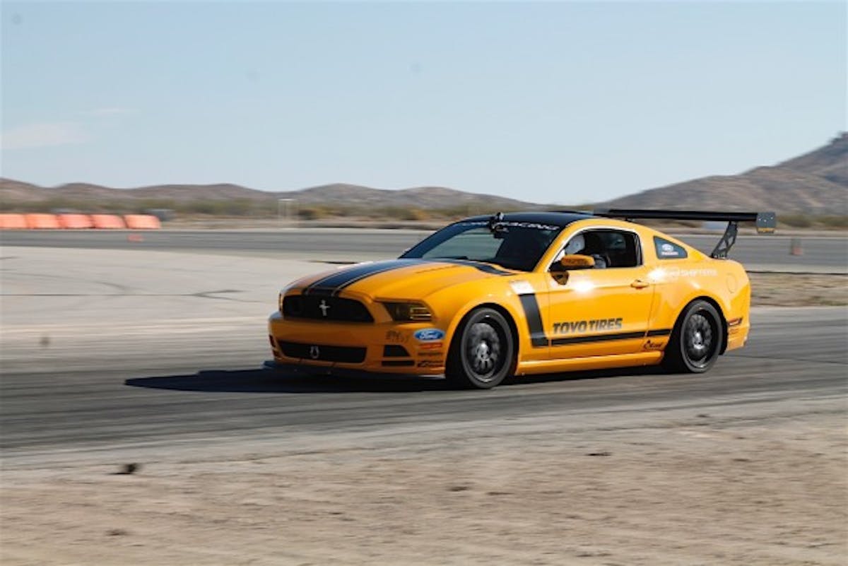 Gearing up for a perfect lap.