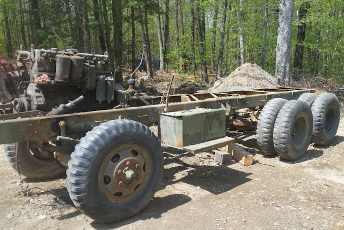 Axles from a 2.5-ton will work well in a three-quarter-ton truck, with the proper width