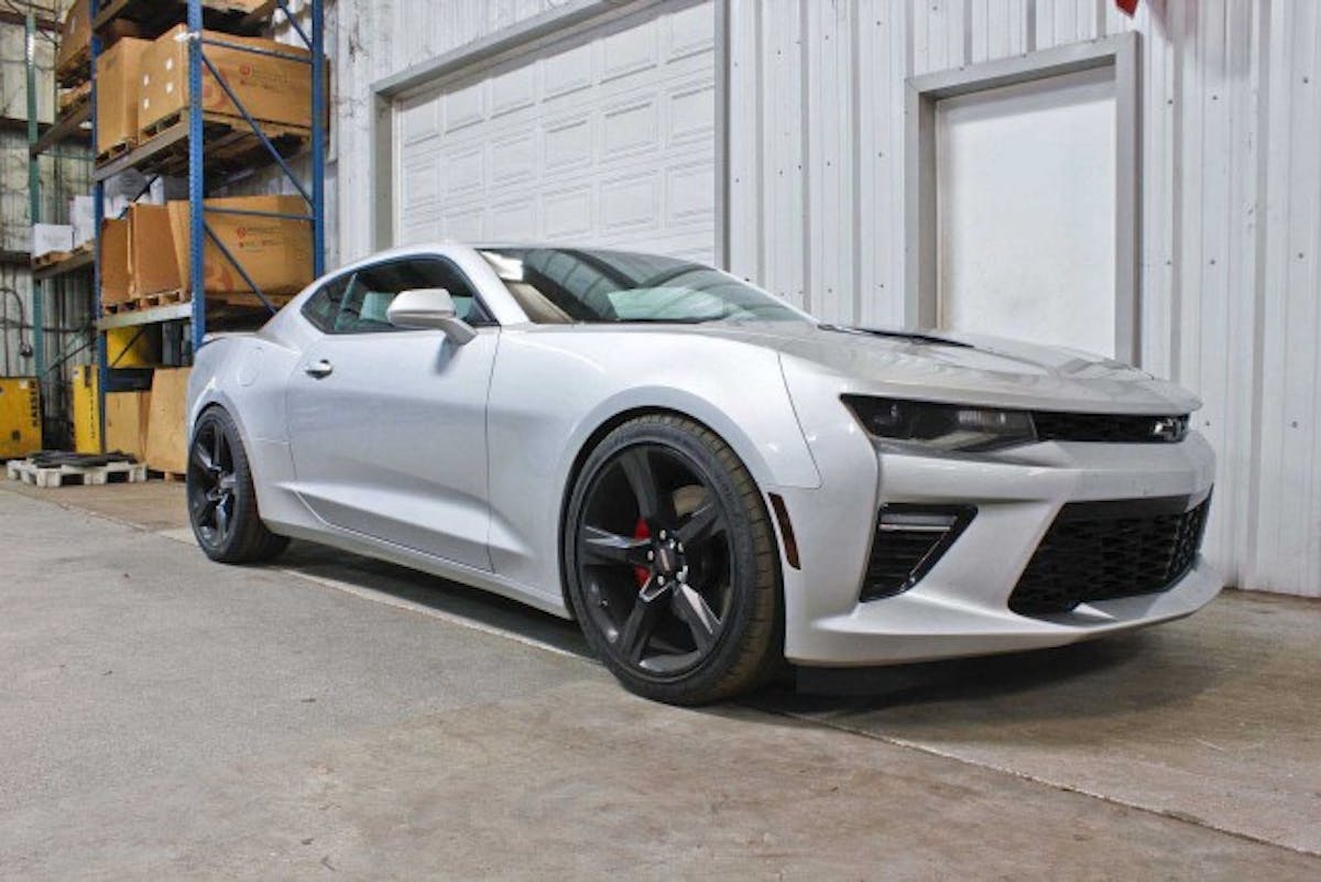 The 2016 Camaro looks great with a lower, more aggressive stance! The suspension components from BMR Suspension really make a difference in the looks and handling of the Sixth Gen Camaro.