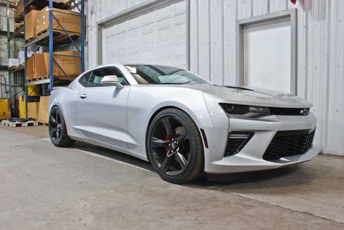 The 2016 Camaro looks great with a lower, more aggressive stance! The suspension components from BMR Suspension really make a difference in the looks and handling of the Sixth Gen Camaro.