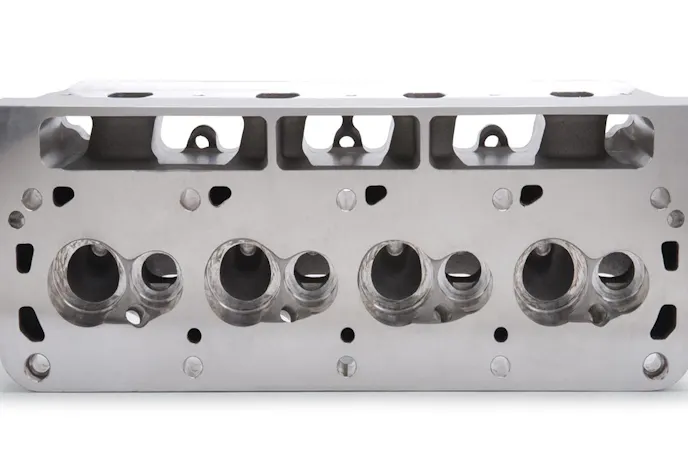 This view from the bottom of the head also shows the extra thickness that gives builders and porters more flexibility.