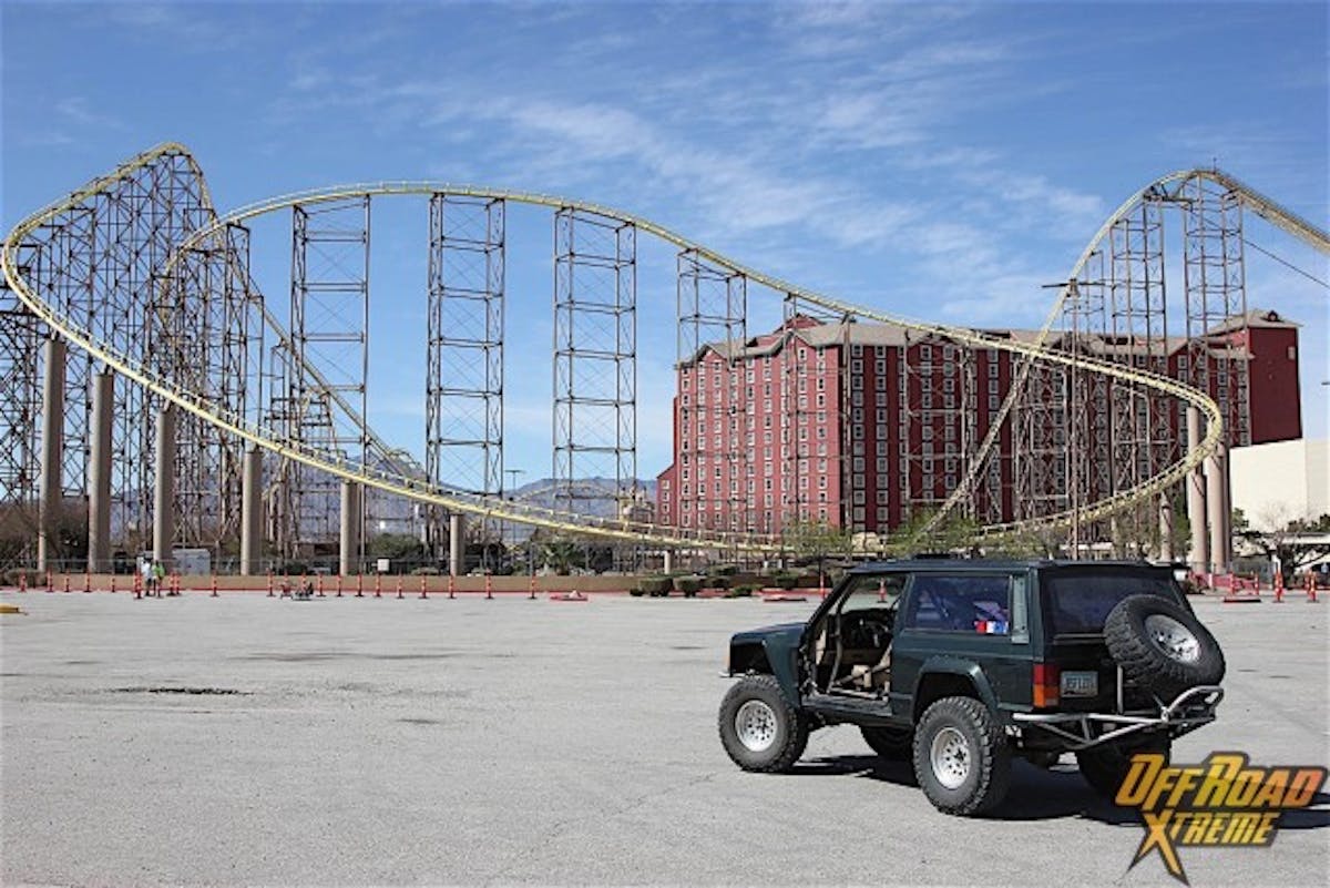 King says that when he moved to Las Vegas for New England, he had never been to the desert before and wanted to get a vehicle that would help him acclimate to the new environment. We'd say the Cherokee XJ fits the bill quite well. King currently has the Jeep configured for both daily driving and off road duty, but would like to eventually turn this Cherokee into a big-block powered race truck with a tube frame chassis.