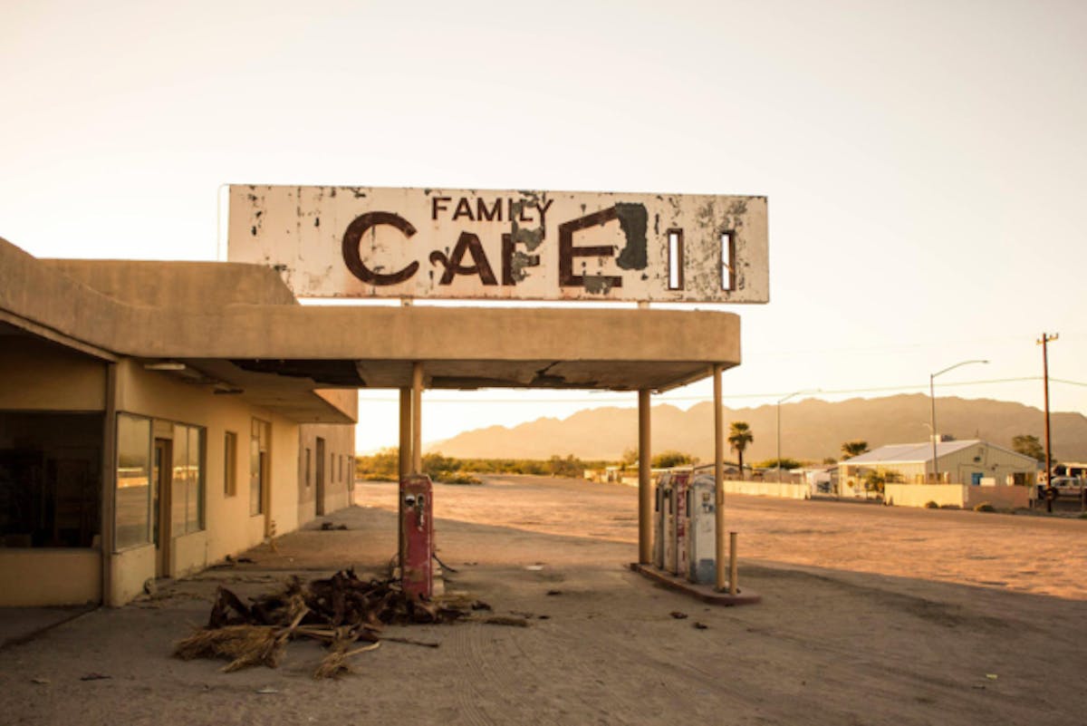 A sight like this can be scary when you're pulling a trailer!