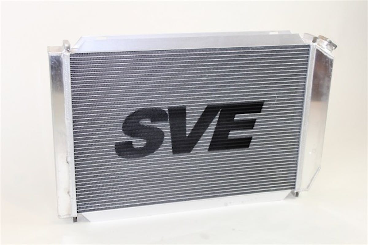 For those of you wondering, this radiator is compatible with both automatic and manual Fox body Mustangs.