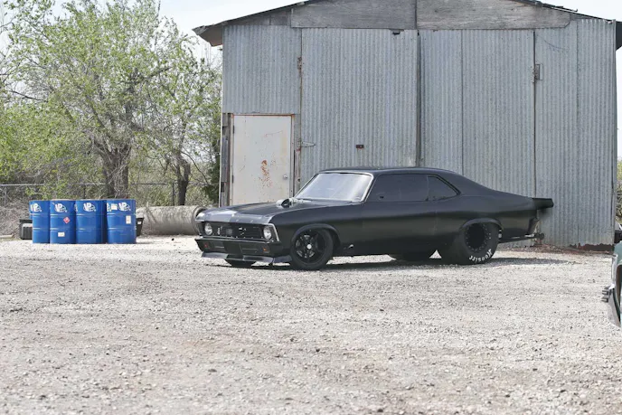 The Murder Nova is straight up nasty. Its shadowy persona is backed up by tons of power and a laundry list of victories over tons of extremely fast car!