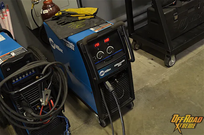 With the help from our Millermatic 252 we were able to get through welding our suspension with no problems.