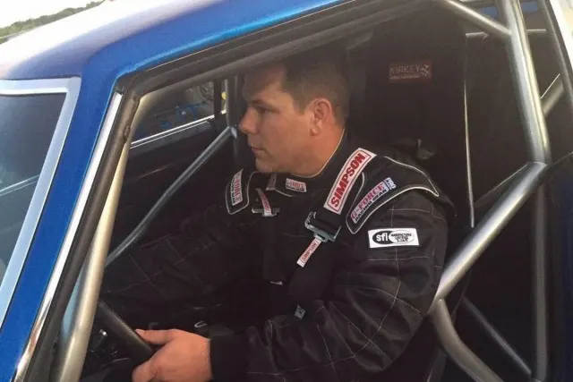 Mark added the chromoly cage himself after he had welded in a mild steel cage. The previous cage was added in Mark's infancy as a fabricator. IOnce he learned how to tig weld, he cut out the mild steel cage and welded in the chromoly cage.