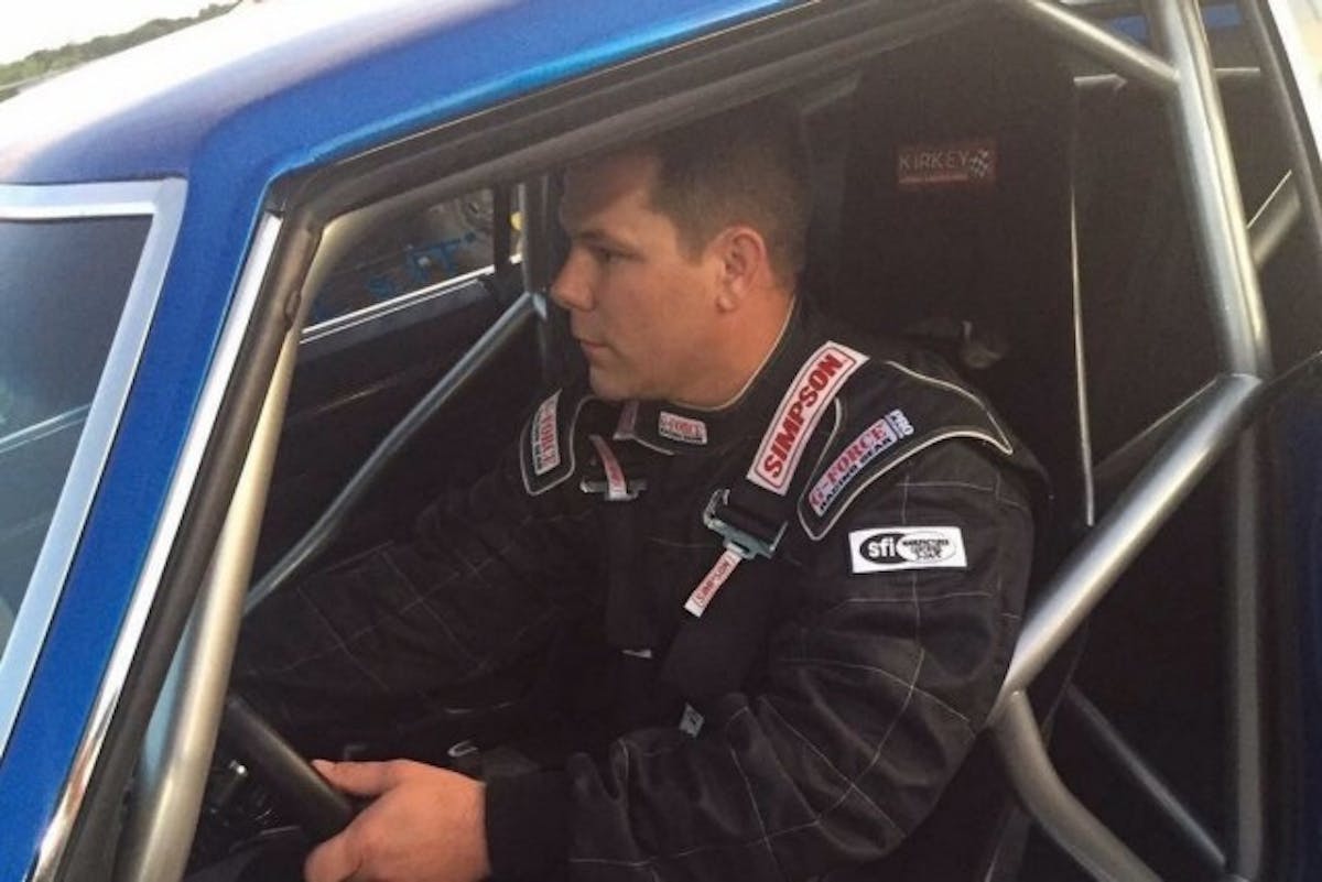 Mark added the chromoly cage himself after he had welded in a mild steel cage. The previous cage was added in Mark's infancy as a fabricator. IOnce he learned how to tig weld, he cut out the mild steel cage and welded in the chromoly cage.