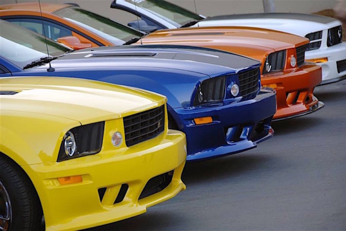 Saleen has tuned various versions of the Ford Mustang hallmarking all the way back until the late '80s.