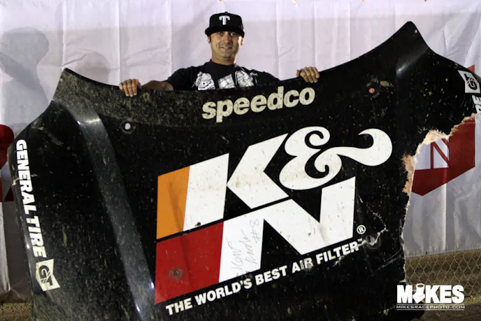 Not only do fiberglass body panels serve racer’s needs, but they also make great souvenirs for the fans.