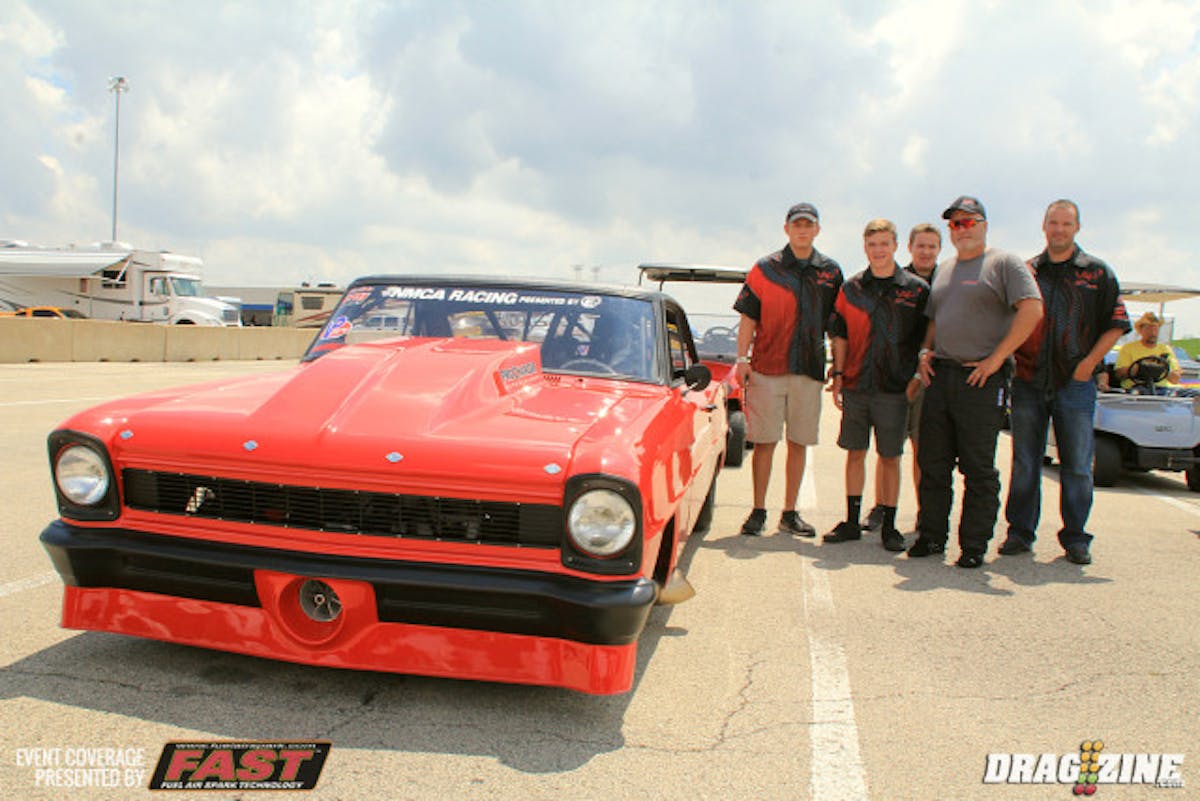 Jarod Wenrick won the first three NMCA Events this year in Wiseco Performance Products Street Outlaw and is leading the points for the class heading into the fifth race of 2016. A red light put him out early in the last event and the team will be focusing on a hot weather tune and going A to B here this weekend.