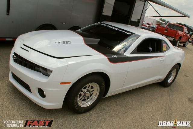 Randy Hackelton  had made some changes in his COPO Camaro earlier this year but has switched things back for this event to the winning set up from Bradenton after three event losses since. He had not yet made a qualifying attempt when we chatted.