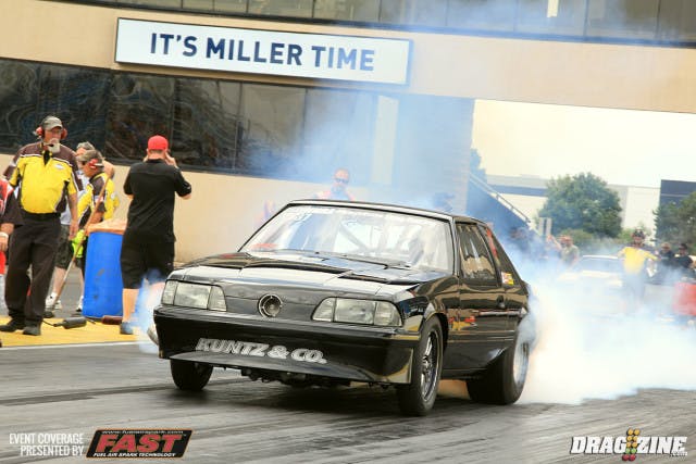 Dwayne Barbaree took over top qualifier in Street Outlaw in a match with KBX entry White Riot taking over number one spot with a 4.49 at 164.