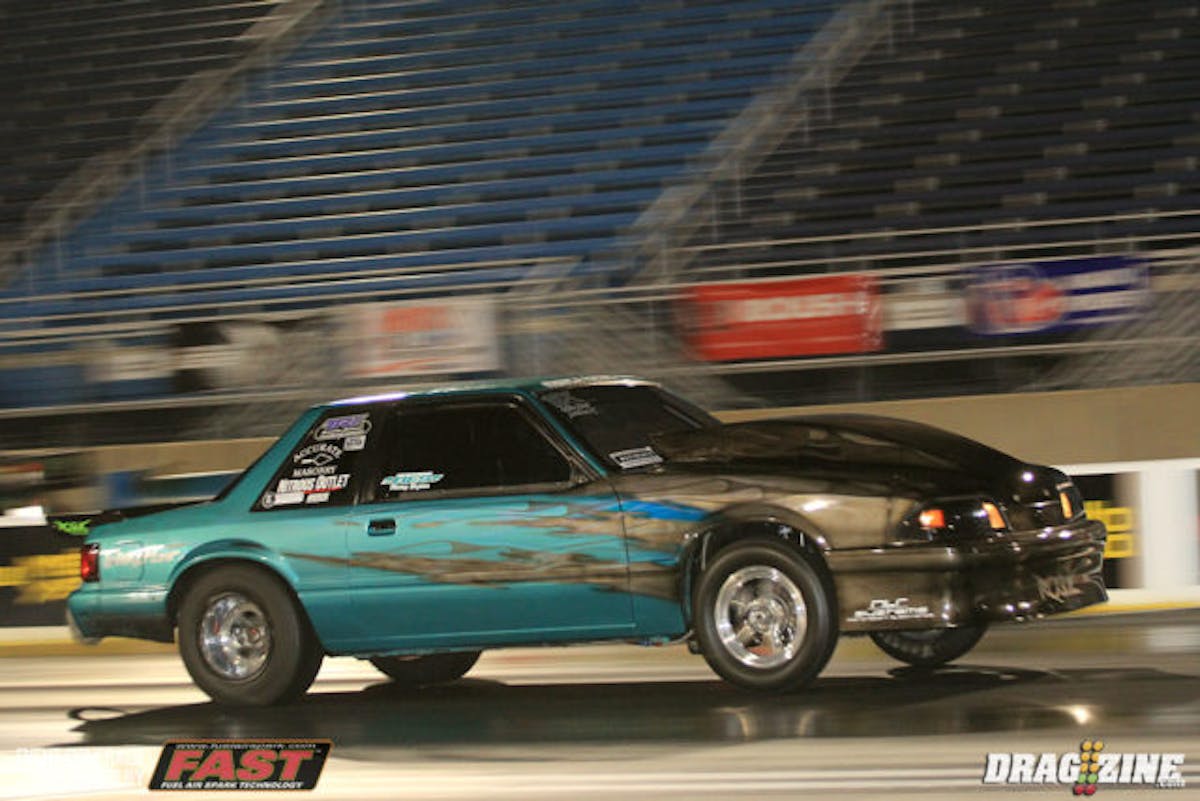 Shawn Pevlor had the earned single as top qualifier laying down low ET with a 4.67 at 155 MPH.