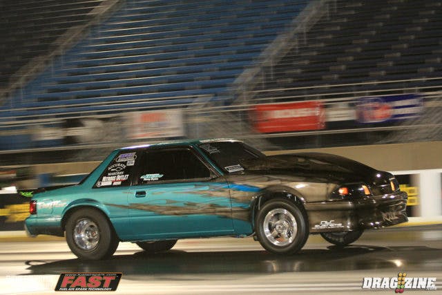 Shawn Pevlor had the earned single as top qualifier laying down low ET with a 4.67 at 155 MPH.