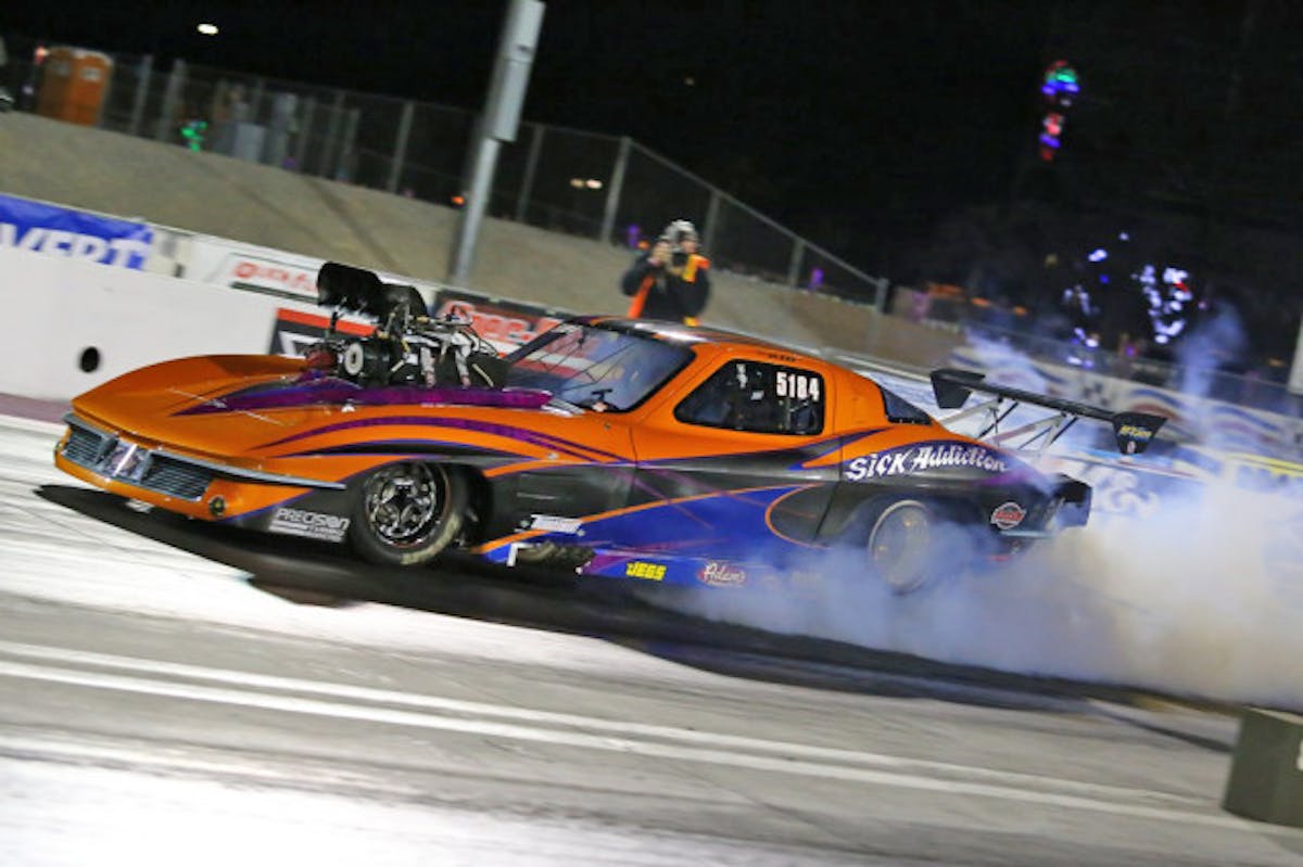 McKune has been campaigning this Pro Modified Corvette with the PSCA, running into the mid six-second zone.