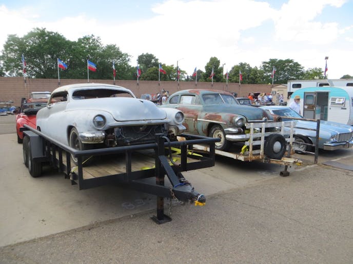 Not one, but TWO Mercs for sale in the swap meet ready for someone to take home.
