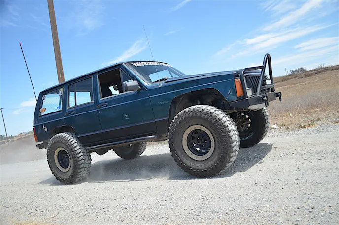 We headed out to some of our local trails to see what the tire could do in the dirt.