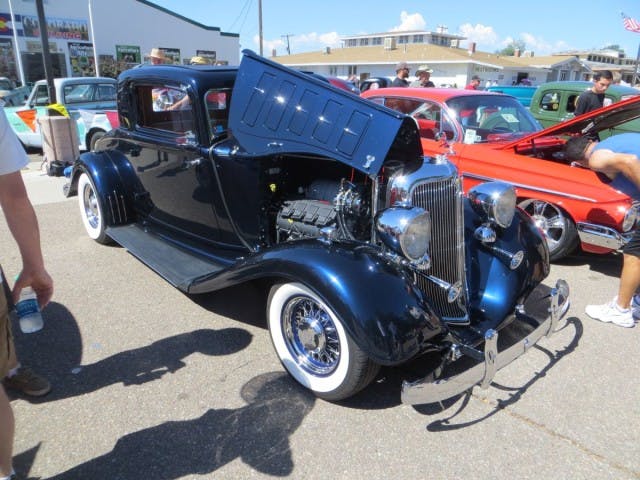 John Logue of Englewood, Florida, a gorgeous Blue ’33 Chrysler.Watch for a feature on this great Chrysler.