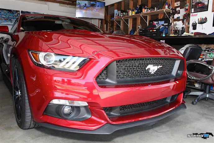 For enthusiasts with a keen eye, you may notice this Mustang EcoBoost was formerly rocking a Mustang GT front grille combo.