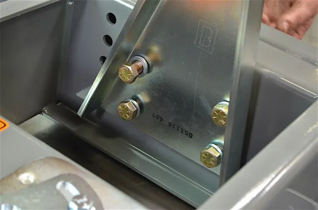 There are nine ways to set up the pivot arms. We went with a medium-height position, which would offer up-and-down flexibility.