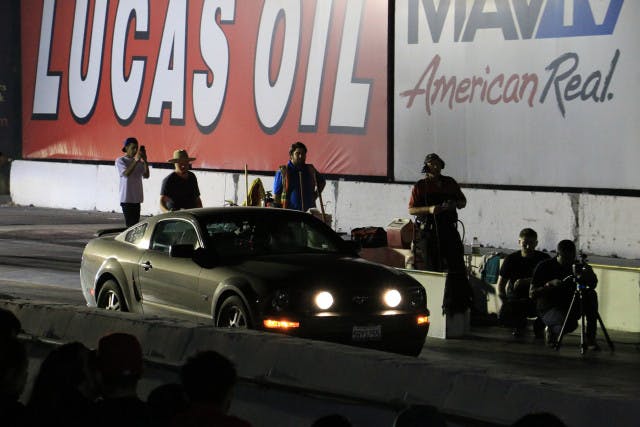 Power Automedia's own Harrison Noble was out at the track doing baseline testing last night. Irwindale's ease of access and location make this a great place to test and tune - if this track were to go away, it would make gather this kind of data significantly more difficult.