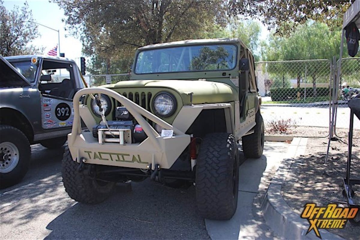The Jeep did an endo three months ago and tweaked the frame, but that didn't stop Brandon and his team. "We had to get everything to within a thousandth of an inch, so that was probably the most difficult part of the build," he said.