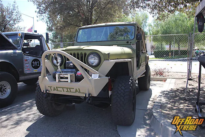 The Jeep did an endo three months ago and tweaked the frame, but that didn't stop Brandon and his team. "We had to get everything to within a thousandth of an inch, so that was probably the most difficult part of the build," he said.
